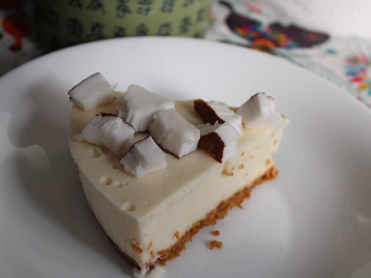 Tarta de coco y&nbsp;queso