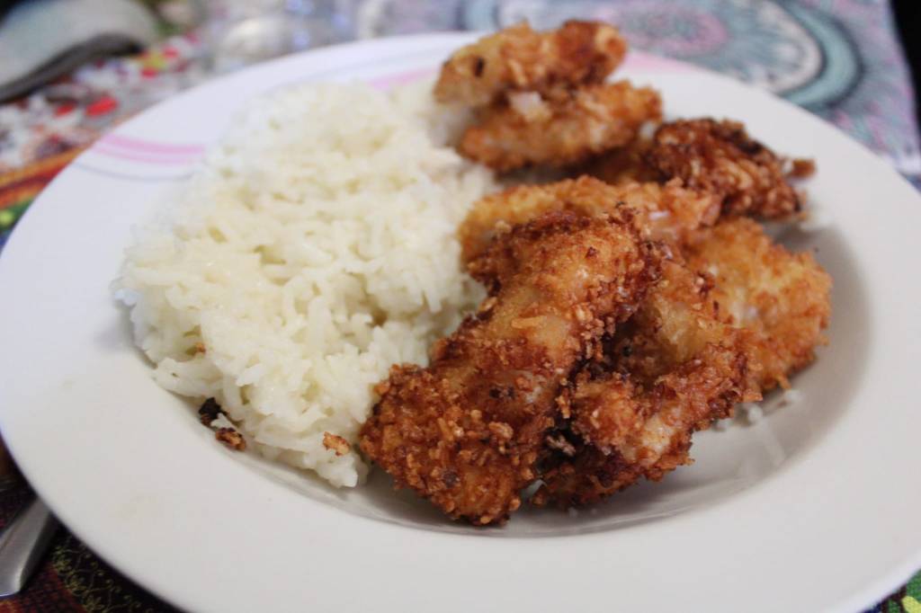 Pollo Teriyaki frito con&nbsp;Panko