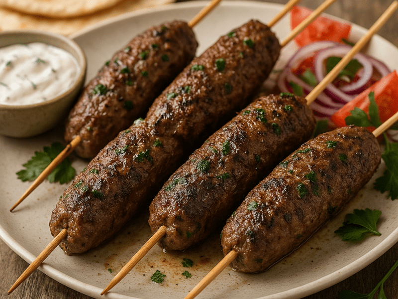 Koftas de Cordero o Ternera (Estilo libanés o&nbsp;egipcio)