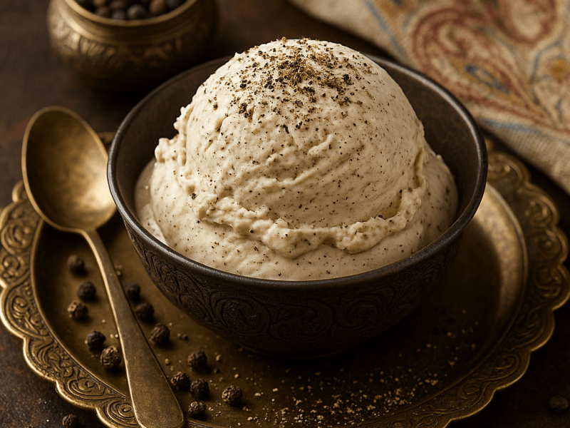Helado de Pimienta&nbsp;Negra