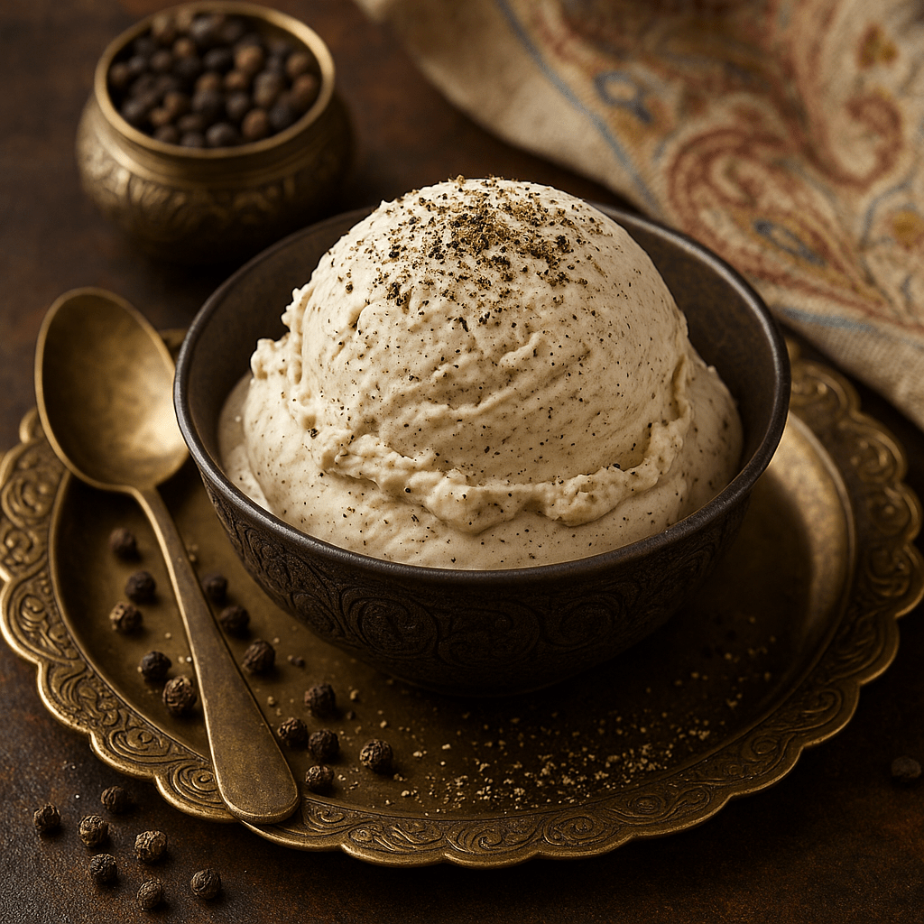 Helado de Pimienta&nbsp;Negra