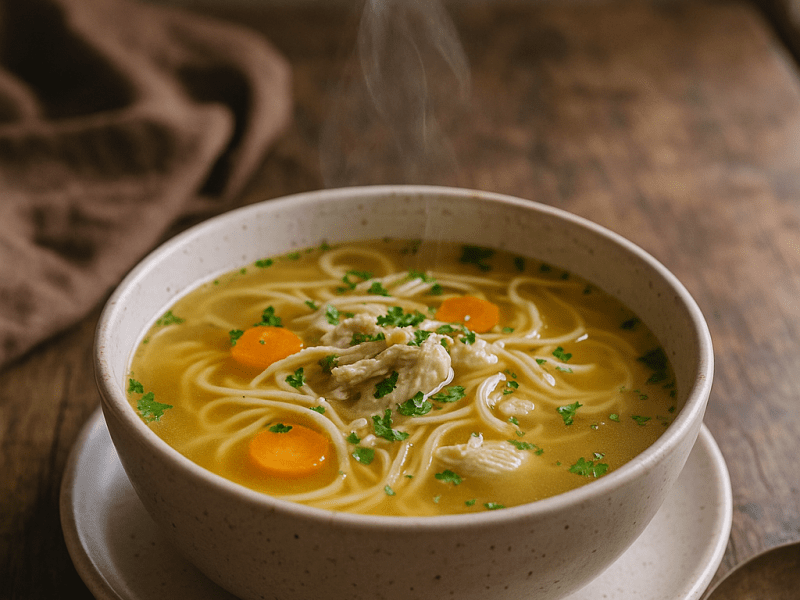 Sopa de Pollo con&nbsp;Fideos
